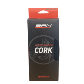 BRN Cork Handlebar Tape, black