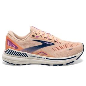 Brooks Adrenaline GTS 23 Women's, Apricot/Estate Blue/Orchid