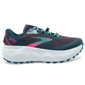 Brooks Caldera 6 Women's Trail Running Shoes, Pearl/Blue Coral/Pink