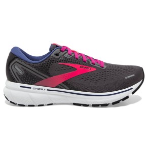 Brooks Ghost 14 Medium Women's, Pearl/Black/Pink