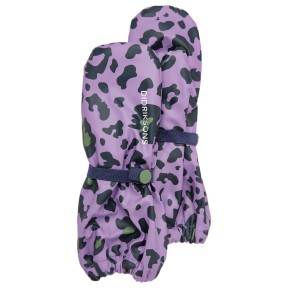Didriksons Pileglove Printed Kids Gloves, Camo Lilac