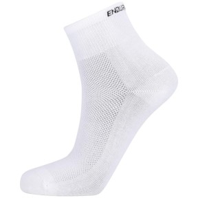 Endurance Alcudia Bamboo Quarter Run Socks 1-Pack, White