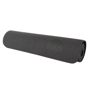 Endurance Athlecia Sharpness Yoga Mat 173 x 61 CM, 6 MM, Black