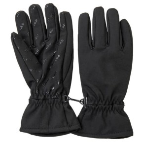 Whistler Basil Unisex Softshell Gloves, Black