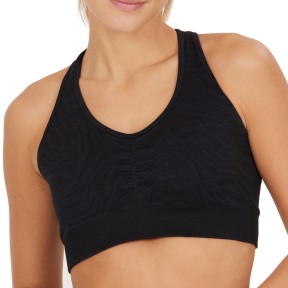 Endurance Athlecia Empower Women's Seamless Bra, Black