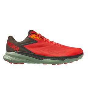Hoka Zinal Men's, Evening Primrose/Blue Coral