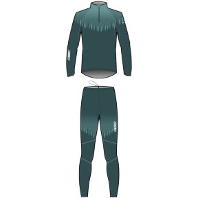 KV+ Tornado Two Piece XC Ski Suit - Kids