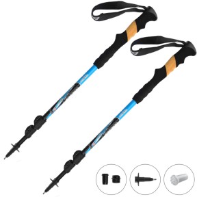 KV+ Arosa QCD 3 Section Telescope Poles 100-135 cm