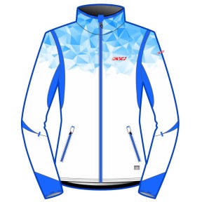 KV+ Tornado Women's XC Ski Jacket, Blue/White