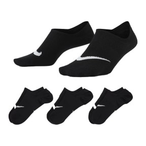 Nike Everyday Plus Lightweight Women's Training Socks, 3 Pairs, Black