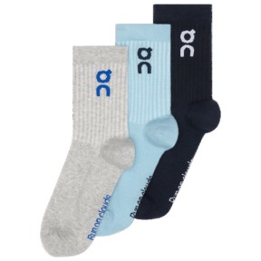 On Logo Sock High 3P Cotton Socks - Unisex