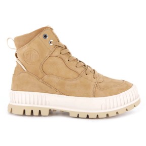 Palladium Pallashock Hi Women's Sneaker, Deer Brown