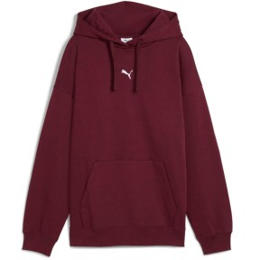 Puma ESS Oversized Woman's Hoodie, ruby shimmer