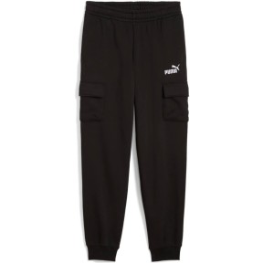 Puma Essentials No. 1 Logo Cargo Youth Pants, black 