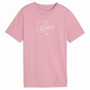 Puma Essentials Script T-Shirt Teenager, pink