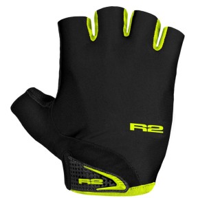 R2 Bike Gloves Riley, Black/Yellow