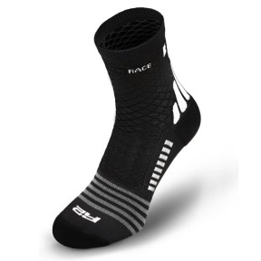 R2 Mission Bike Socks, Black/White