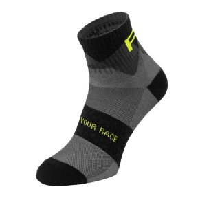 R2 Moon Bike Socks, Black/Grey