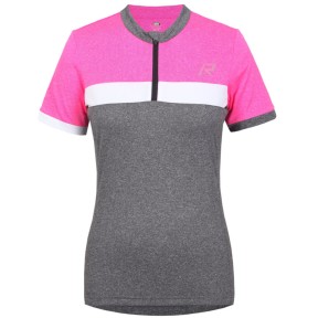 Rukka Raskog Womens Cycling shirt, grey/pink, 777549 889