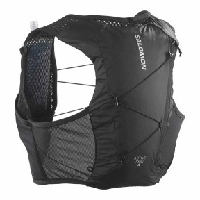 Salomon Active Skin 4 Vest, black/metal