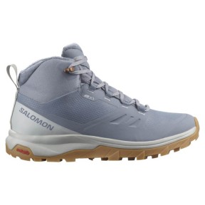 Salomon OutSnap ClimaSalomon™ WP Women's Winter Boots, Stone/Blue