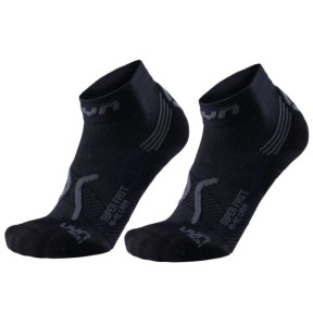 UYN Run Super Fast Women's Socks, Black/Anthracite