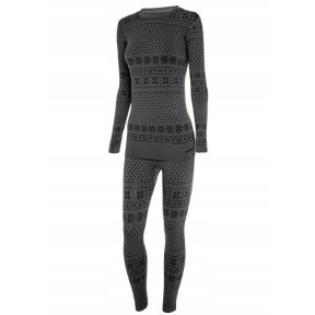 Viking Women's Base Layer Set Brita, Grey