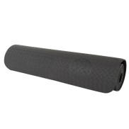 Endurance Athlecia Sharpness Yoga Mat 173 x 61 CM, 6 MM, Black