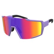 Scott Shield Compact Sunglasses, swish purple / teal chrome