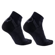 UYN Run Super Fast Men's Socks, Black/Anthracite