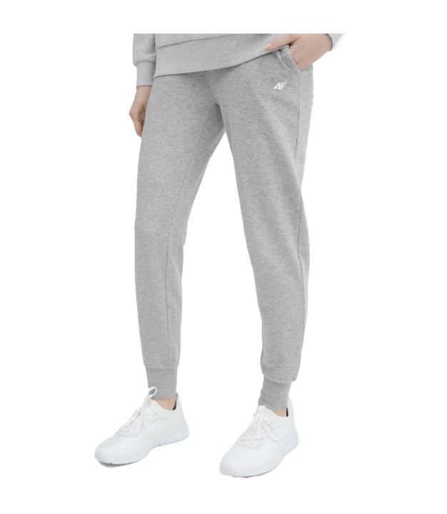 4F F229 Women's Joggers Sweatpants, Light Grey