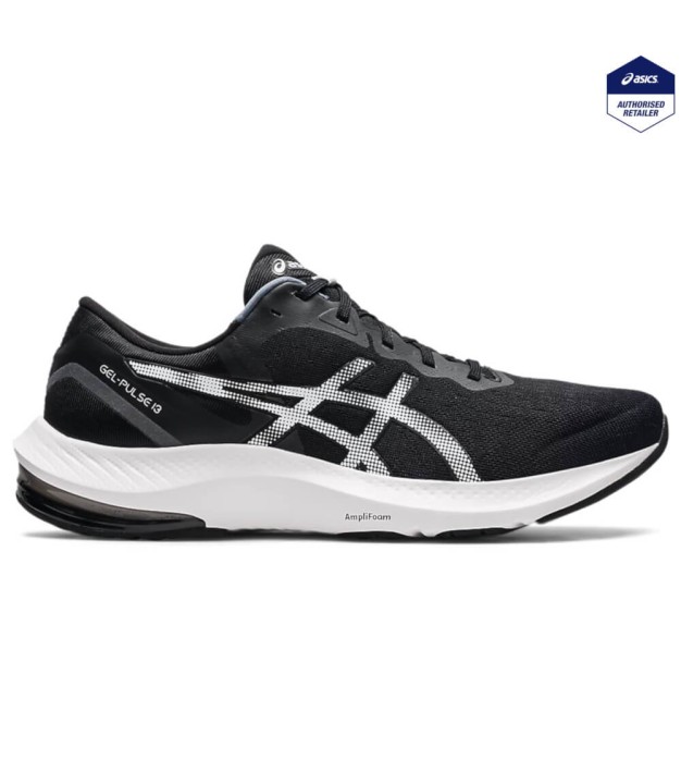 Asics Gel-Pulse 13 Men's Running Shoes, Black/White
