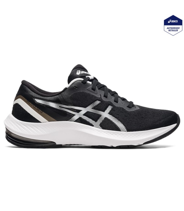 Asics Gel-Pulse 13 Women's Running Shoes, Black/White