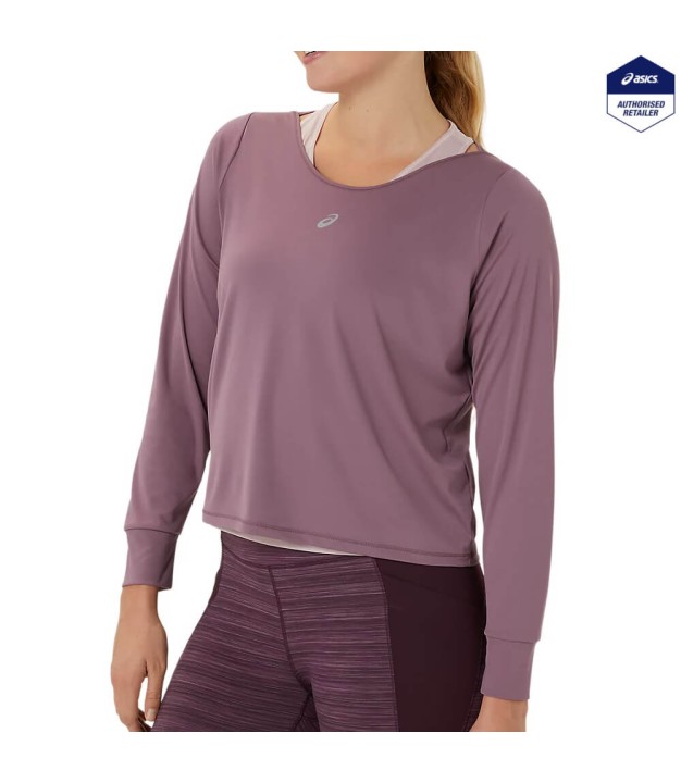 Asics Nagino Run LS Top Women's, Dusty Mauve/Watershed Rose