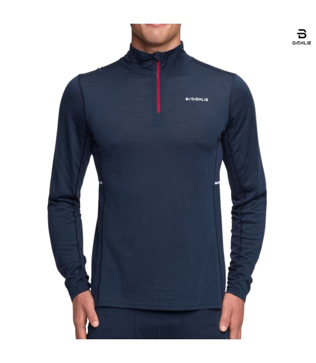 Bjorn Daehlie Performance Wool HZ Baselayer Shirt - Men's