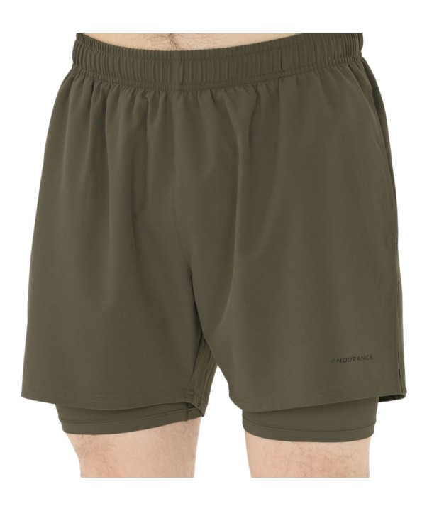 Endurance Kros 2-in-1 Running Shorts - Men's