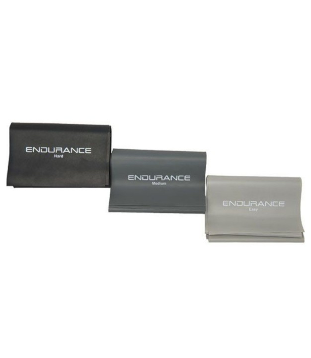 Endurance Latex 3-Pcs Exercise Elastic