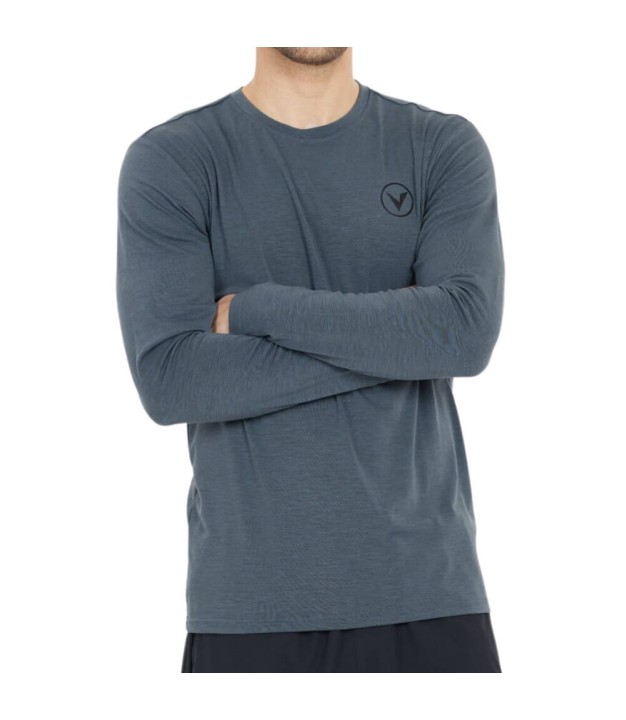 Endurance Virtus Joker Men's L/S Tee, Dark Slate