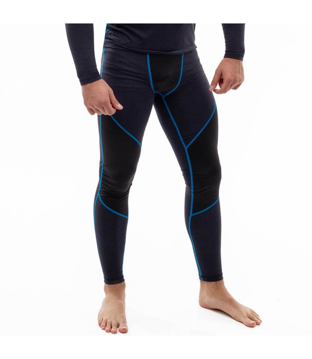 KV+ Julier Men's Baselayer Pants, Black/Petrol