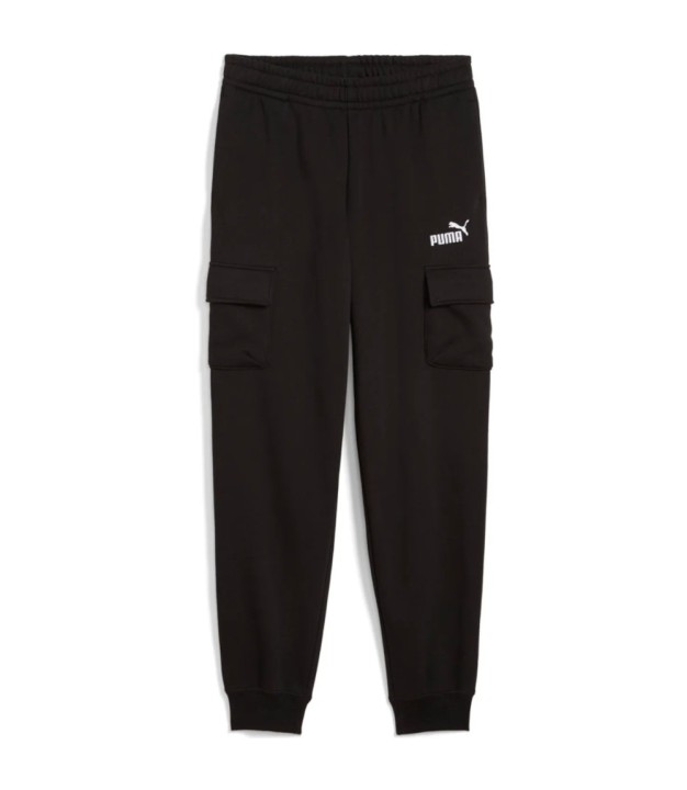 Puma Essentials No. 1 Logo Cargo Youth Pants, black 