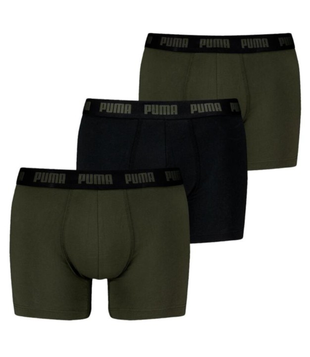 Puma Everyday Men's Boxer 3-pack, Forest