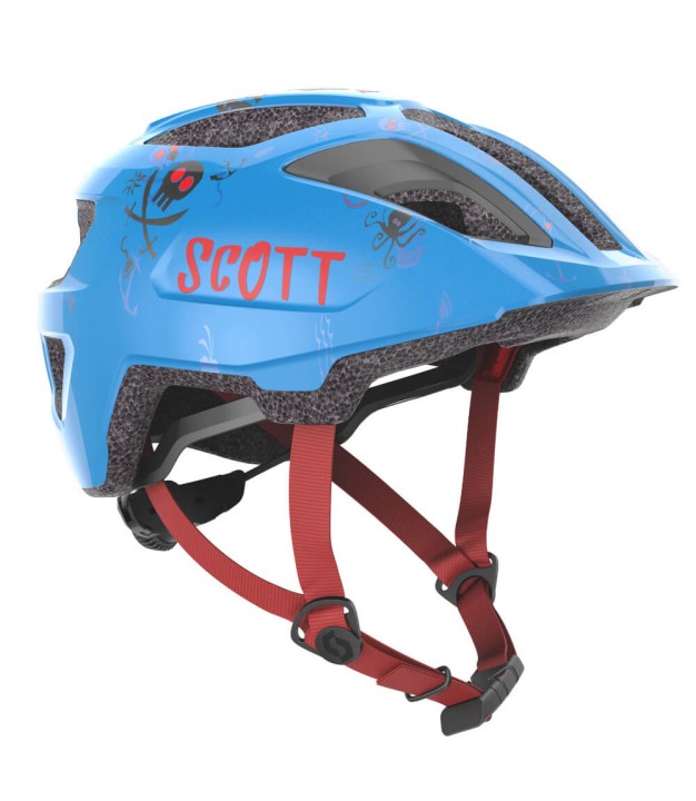 Scott Spunto Kid (CE) Helmet, Atlantic Blue