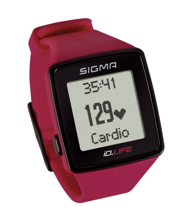Sigma iD.Life Sportswatch (HRM), Red