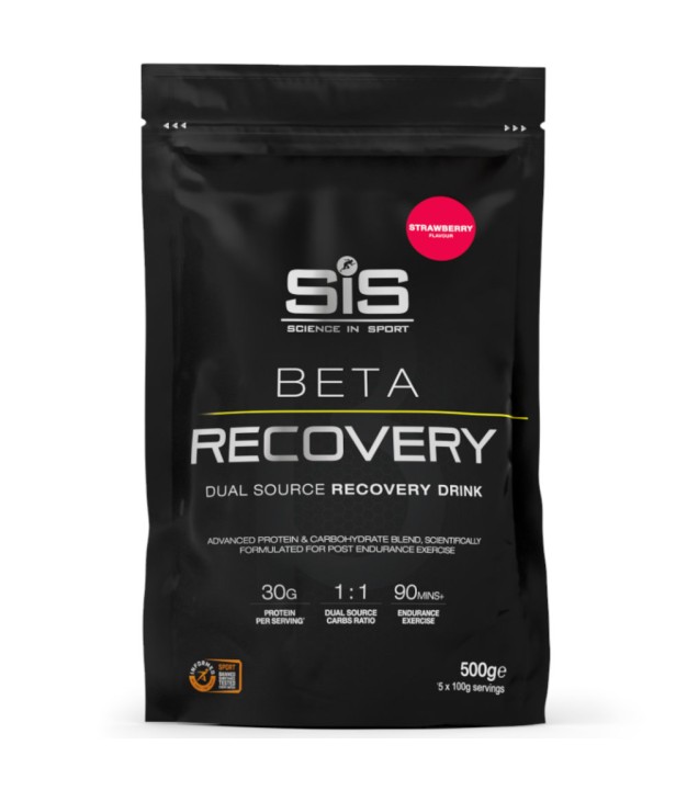Sis GO Beta Fuel Recovery, strawberry 500g