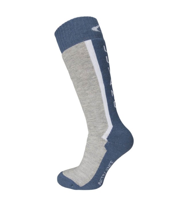 Ulvang Aktiv Knee Junior Merino Socks, Stellar/Grey