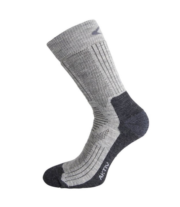 Ulvang Aktiv Merino Socks, Grey Melange