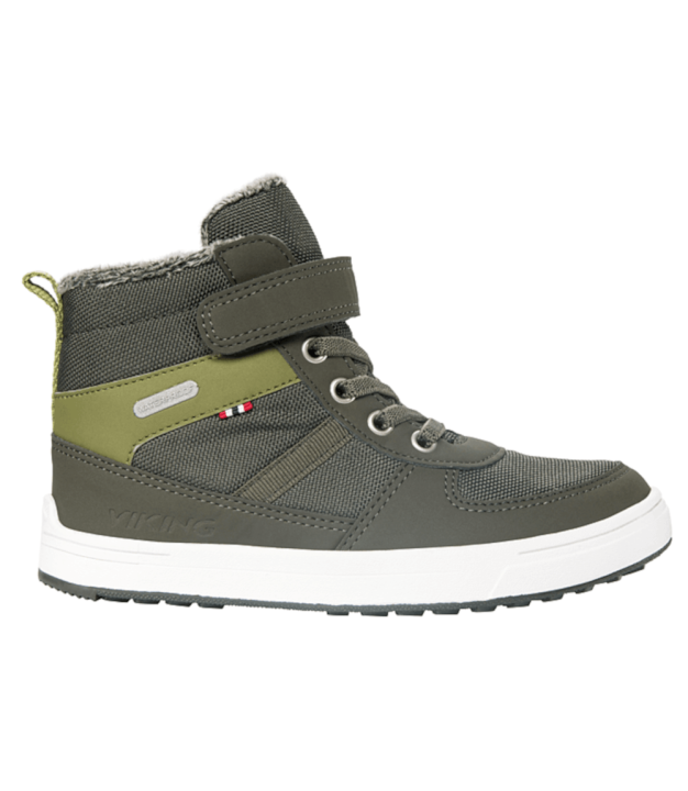 Viking Lucas Mid WP Warm 1V Jr Boots, pine/olive